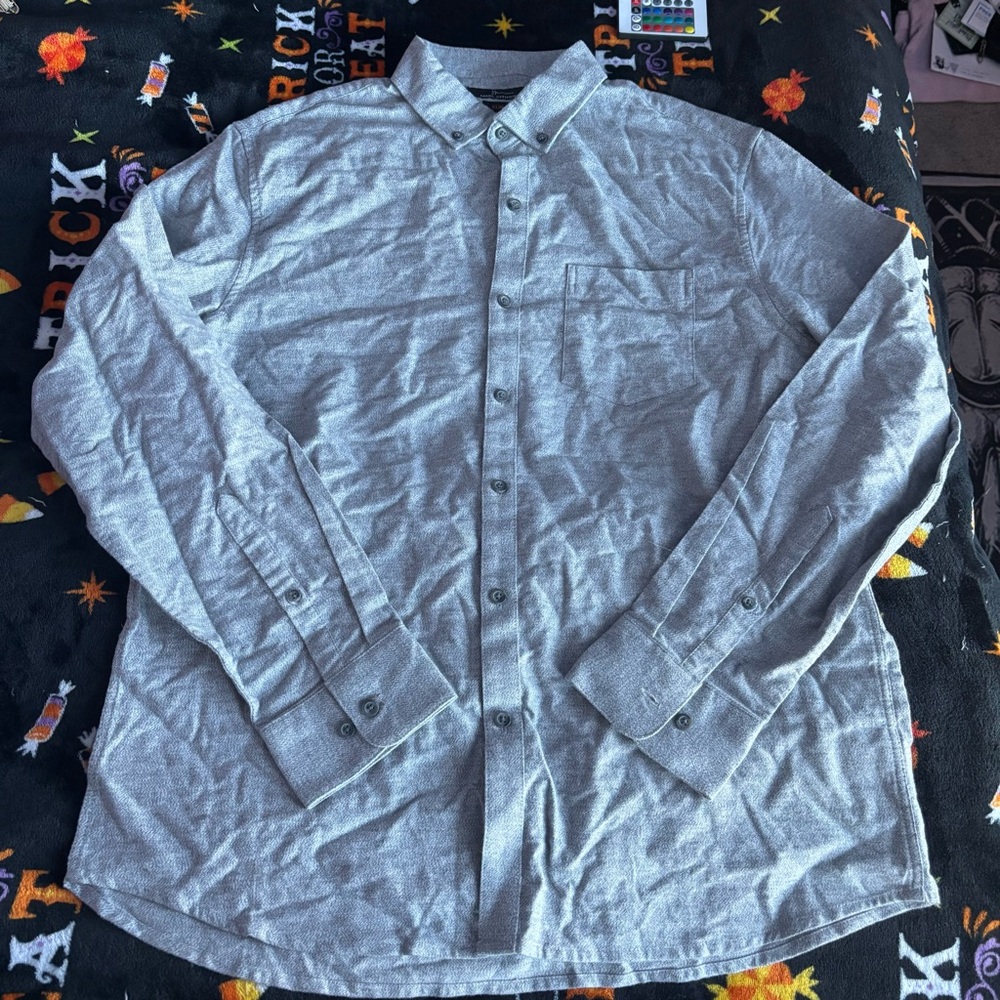 🎃3 for $10🎃 Marc Anthony Gray Long Sleeve Button Up Shirt